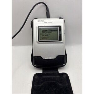 Creative Labs Nomad Jukebox Zen Xtra 30GB DAP-HD0011 WORKS BUT NEEDS BATTERY